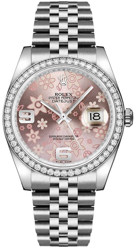 quadrante rolex a fiori|Quadrante rolex datejust 36 .